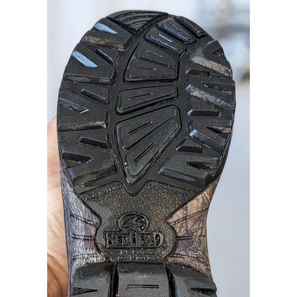 Red Head sz 8 Mens knee high insulated Camo Waterproof Hunting Boots Size 8 - Picture 8 of 8